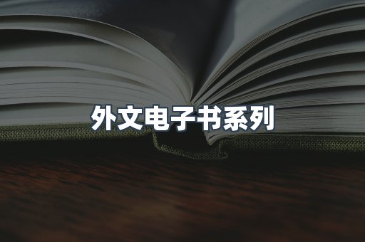 外文电子书系列